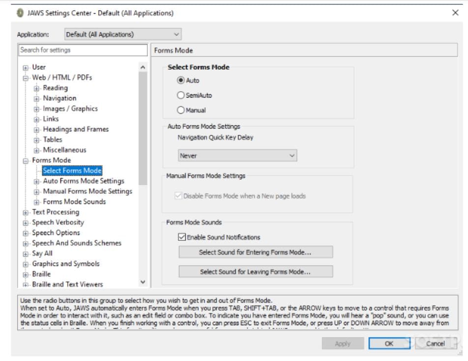 Testing Web Accessibility With JAWS Tool