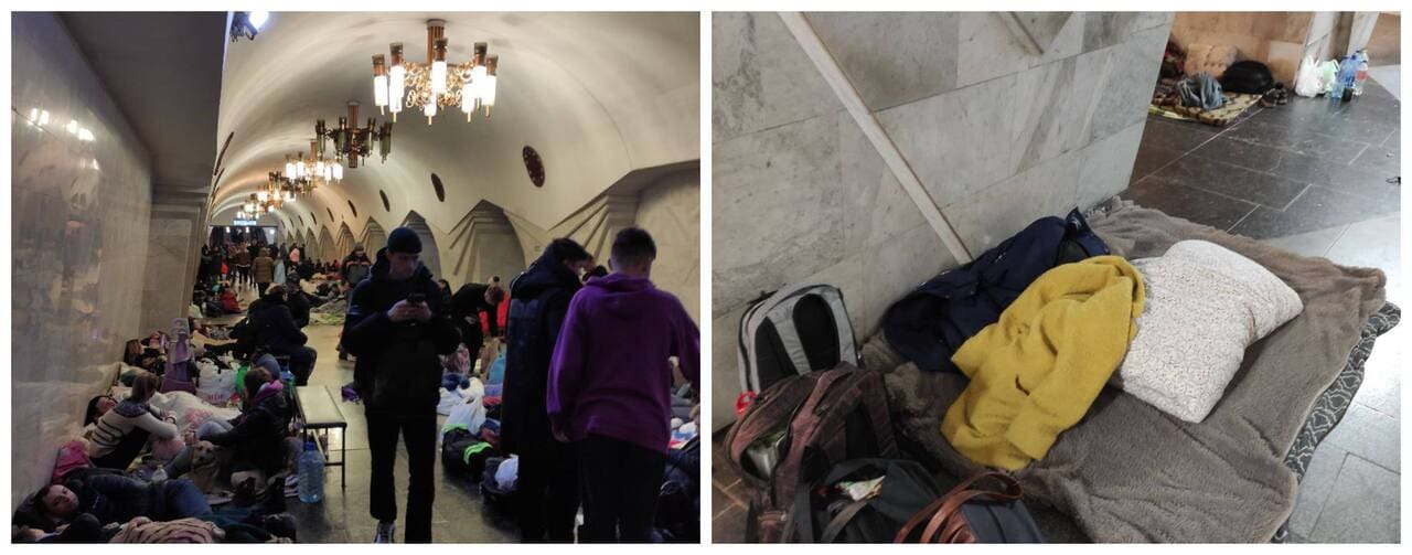 A Week of Life in Kharkiv Subway