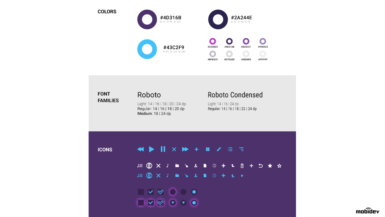 UI kit example